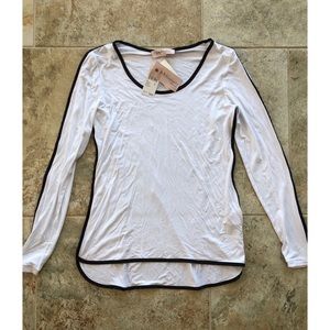 NWT Philosophy Cut & Sew Knit Long Sleeve Top